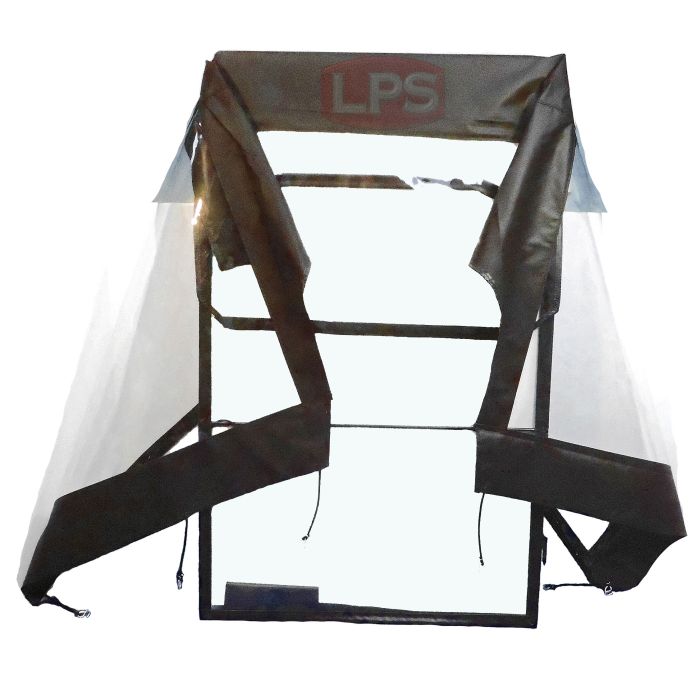LPS Vinyl Cab Enclosure with Door to Replace Bobcat® OEM 6660340 on Compact Track Loaders