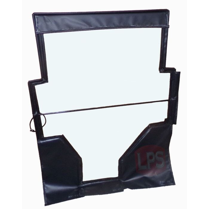 LPS Vinyl Cab Enclosure Replacement Door W/ Hinges for Replacement on New Holland® Skid Steer Loaders