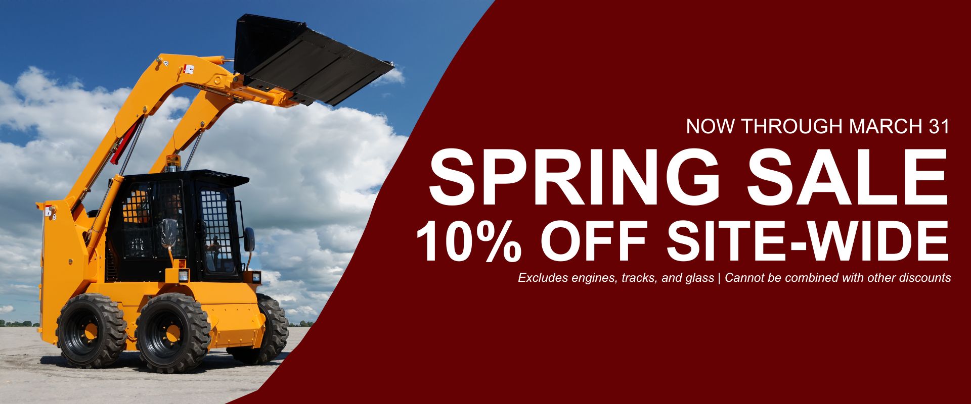 Spring Sale! 10% off Site-Wide!
