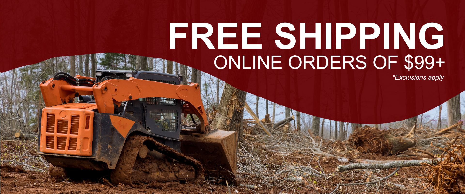 Free Shipping on orders of $99+ placed online