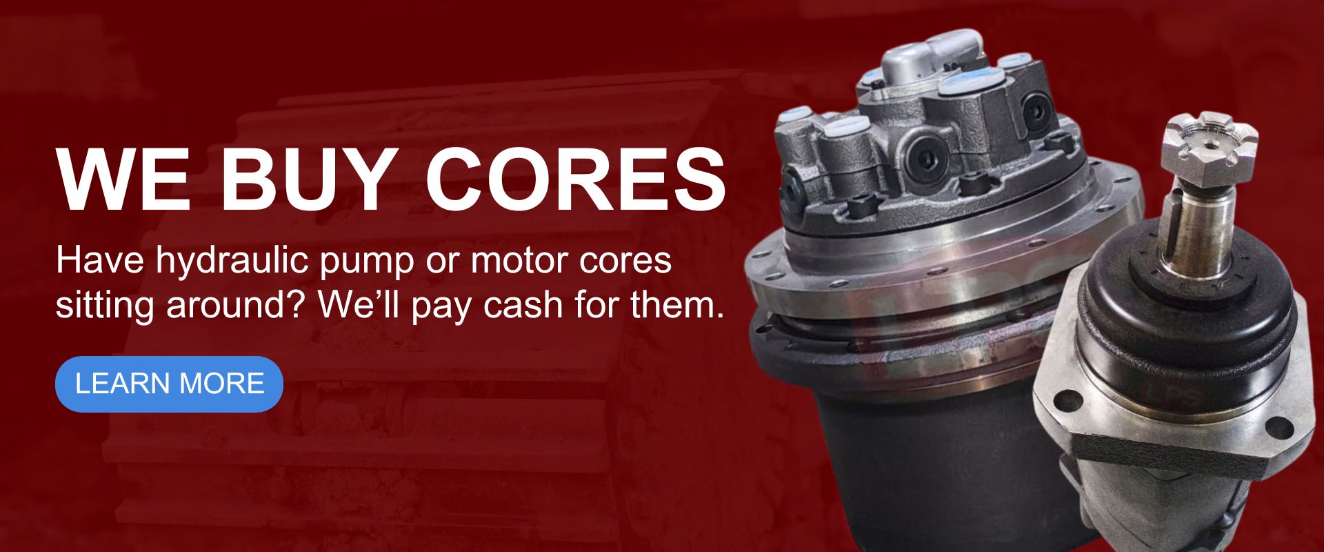 We Buy Cores. Learn more!